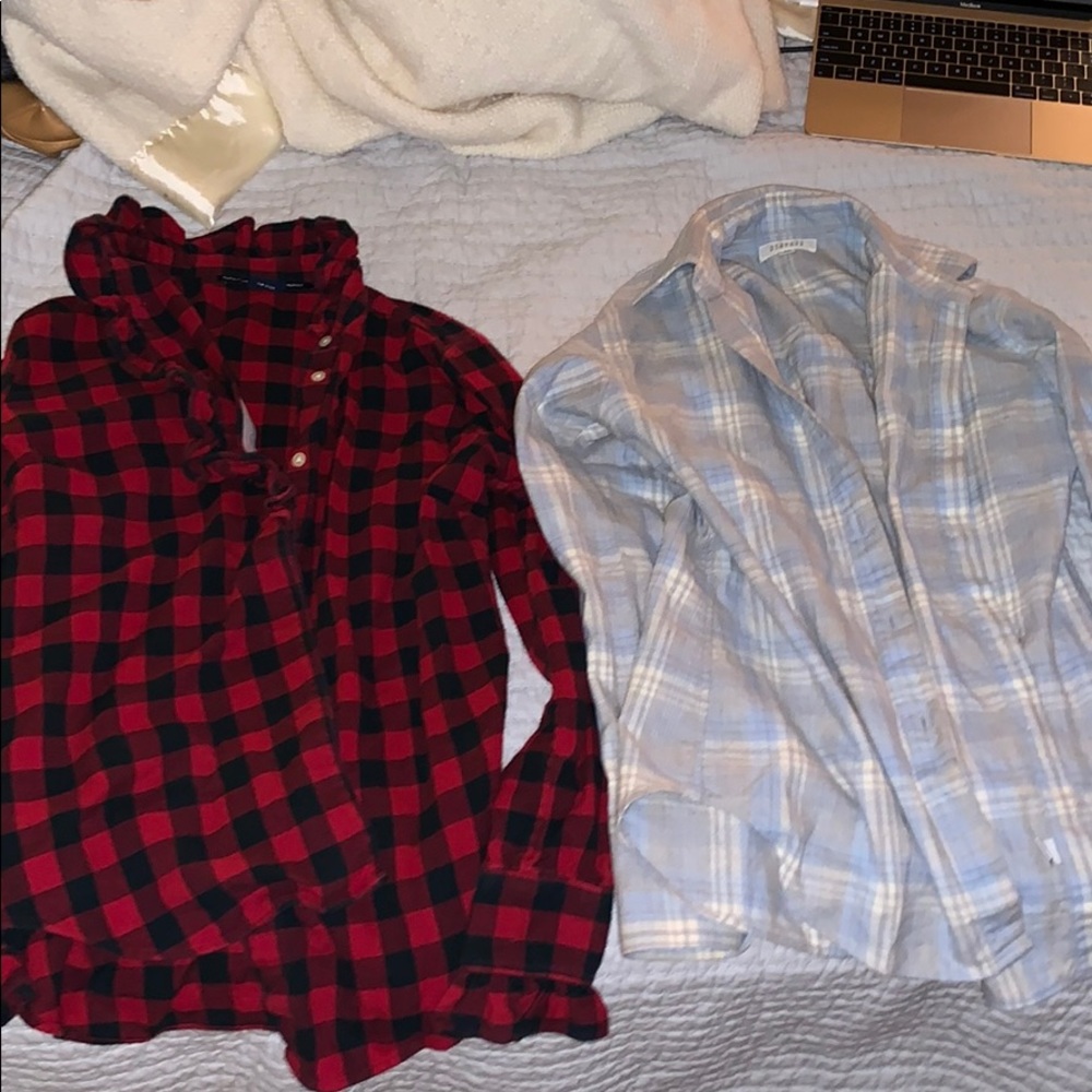 BUNDLE (2) Barney’s & Ralph Lauren flannels
